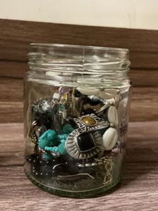 Bohemian Mystery Jewelry Jar