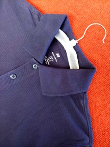 H&amp;M Classic Navy Polo Tshirt for Men