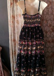 Boho Floral Maxi Dress