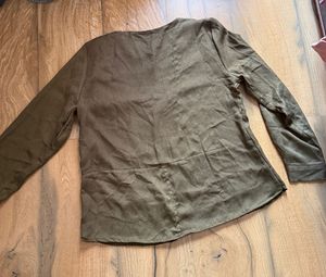 Stylish Olive Green Tunic Top