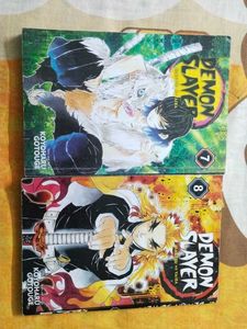 🚨ORIGINAL🚨Demon Slayer Manga Volumes 7&8