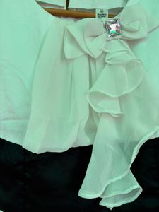 Chic Ruffle Bow Blouse