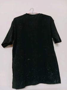 Black Graphic Print T-Shirt