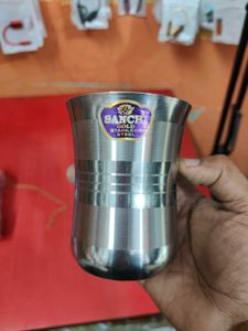 Sanchi Gold Stainless Steel Glass Set 6 Pieces