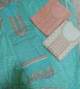 Embroidery Work Suit