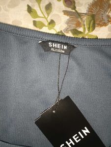 Shein square neck ribbed crop tank top (with tag)