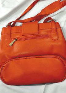 Orange Shoulder Bag