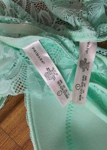 Teal Lace Bralette &amp; Panty Set