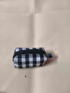 Gingham Scrunchie, Pouch &amp; Mini Bag Set