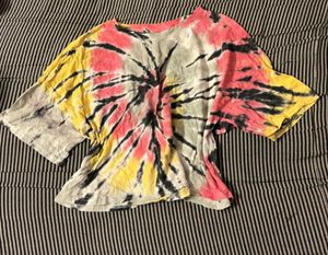 Tie-Dye Dolman Sleeve Top