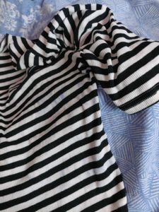 Striped Knit Top