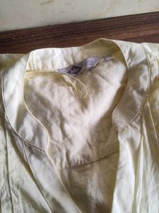 Pleated V-Neck Top