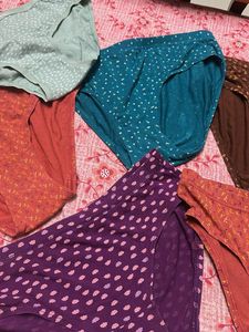 Patterned briefs- 6 Pack- Recycling ♻️