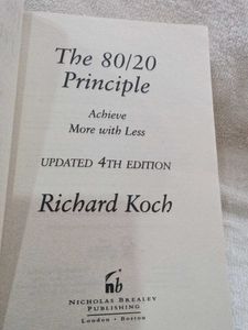 The 80/20 Principle