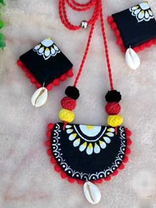 Handmade Tribal Necklace & Earring Set