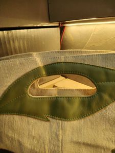 Unique Leaf Design Tote Bag