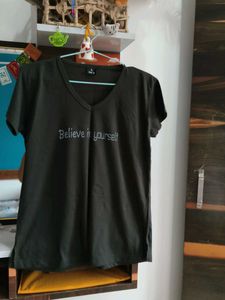 Believe in Yourself V-Neck Tee