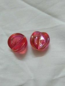 glass earrings 💕
