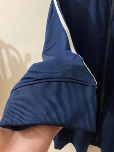 Oversized Navy Blue adidas Track Jacket