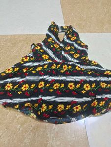 Boho Floral Print Tank Top
