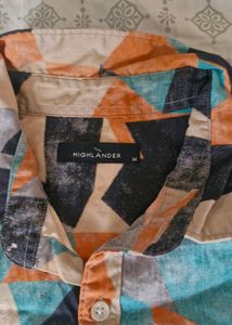Highlander Half Sleeve Casual Shirt, Size - M
