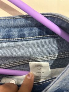 Distressed Mom Jeans Size 28