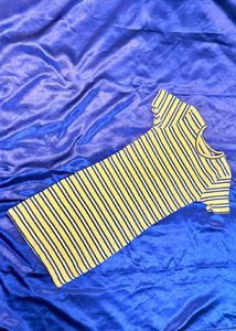 Striped Bodycon Mini Dress
