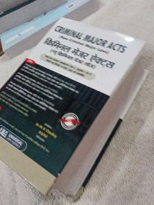 Criminal Major Acts Book hard cover