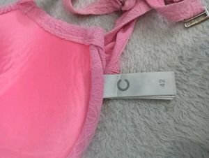 Pink Padded🤎 big size Bra