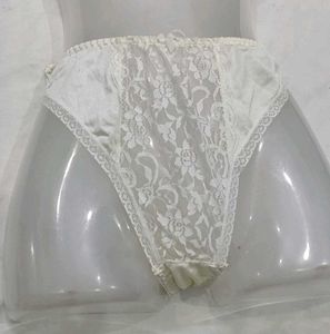 ❤️‍🔥 White Lace Briefs