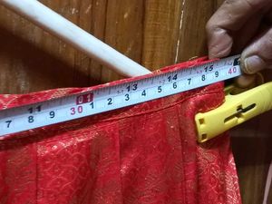 BrandNew Red&amp;GoldLehengaWithStitchedBlouse+Dupatta
