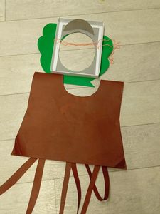 Tree Costume  N Crayon Box For School Programe
