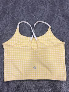 Cute Gingham Crop Top