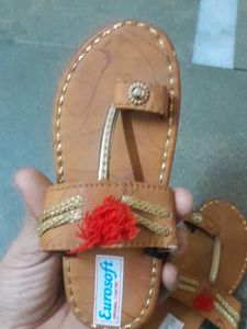 Eurosoft Brown Embellished Sandals