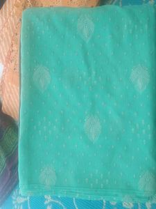 Beautiful Teal Dress Material