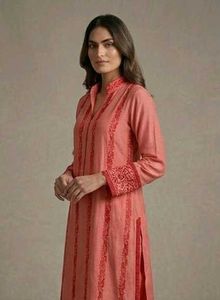 Elegant red suit