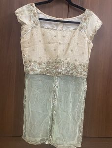 Embellished Choli Kurta Palazzo Set