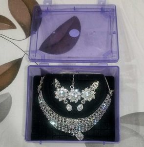 Sparkling Silver Jewellery Set ✨
