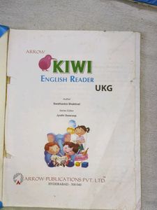4 BOOKS- UKG/KG2- Eng, E.V.S, G.K, Hindi