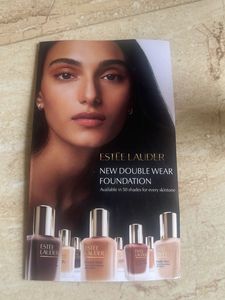 Estee Lauder Double Wear Foundation Card