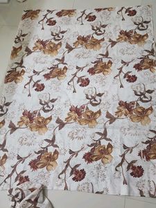 Beautiful Floral Fabric curtains set of 2