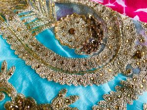 wedding anarkali gown padded