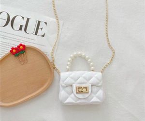 White Quilted Chain Crossbody Bag