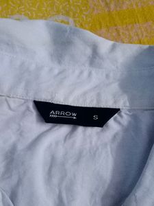 Arrow Small Size 2 Time Use Shirt. Now It Become Small In Me As I Am Wearing M Size Now