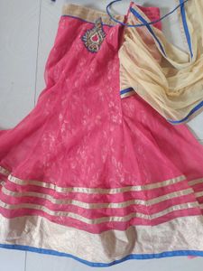 Beautiful Girl's Lehenga Choli Set