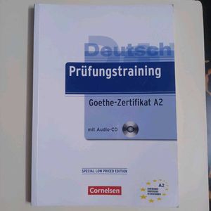 3 German A2 Exam prep books