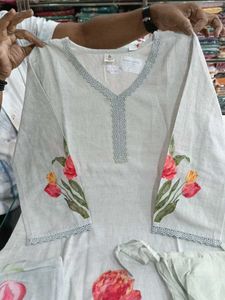 Floral Print Kurta Set