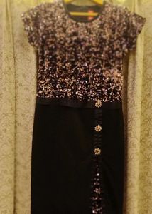Sparkly Black Party Dress