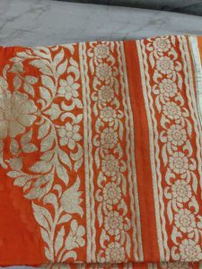Vibrant Ombre chiffon georgette Saree