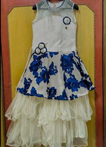 Designer Girls Party Dress 🎀 Premium Fancy Frock